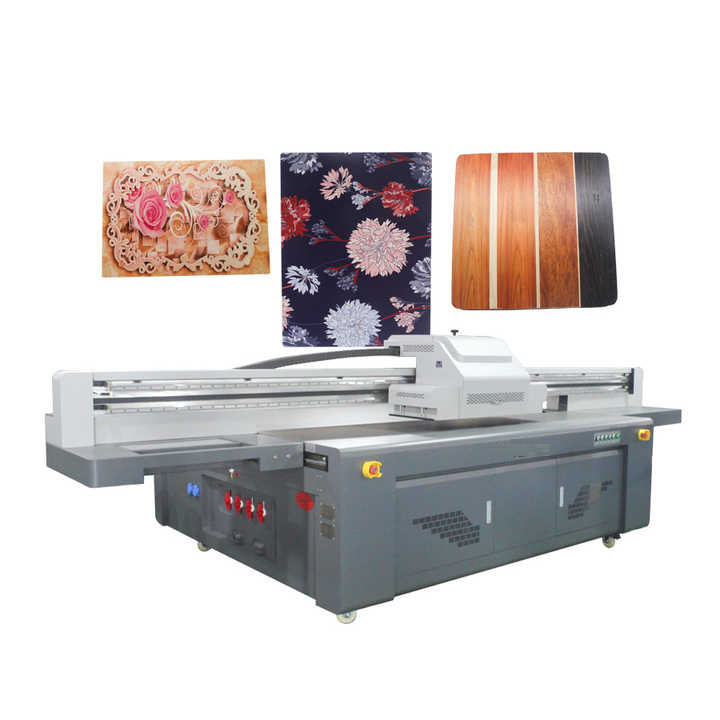 Up To 700 Ml Ink Cartridge Capacity Large Format UV Printer For Lnk Type LED Environmental UV Ink