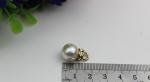High-grade handmade jewelry accessories zinc alloy gold metal rhinestone pearl