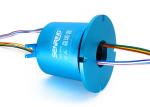 Electromechanical Hydraulic Through Bore Slip Ring Aluminium Alloy