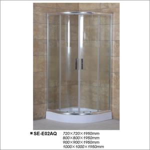China Tempered Glass Bathroom Shower Enclosures Modern Designs With Sliding Door wholesale