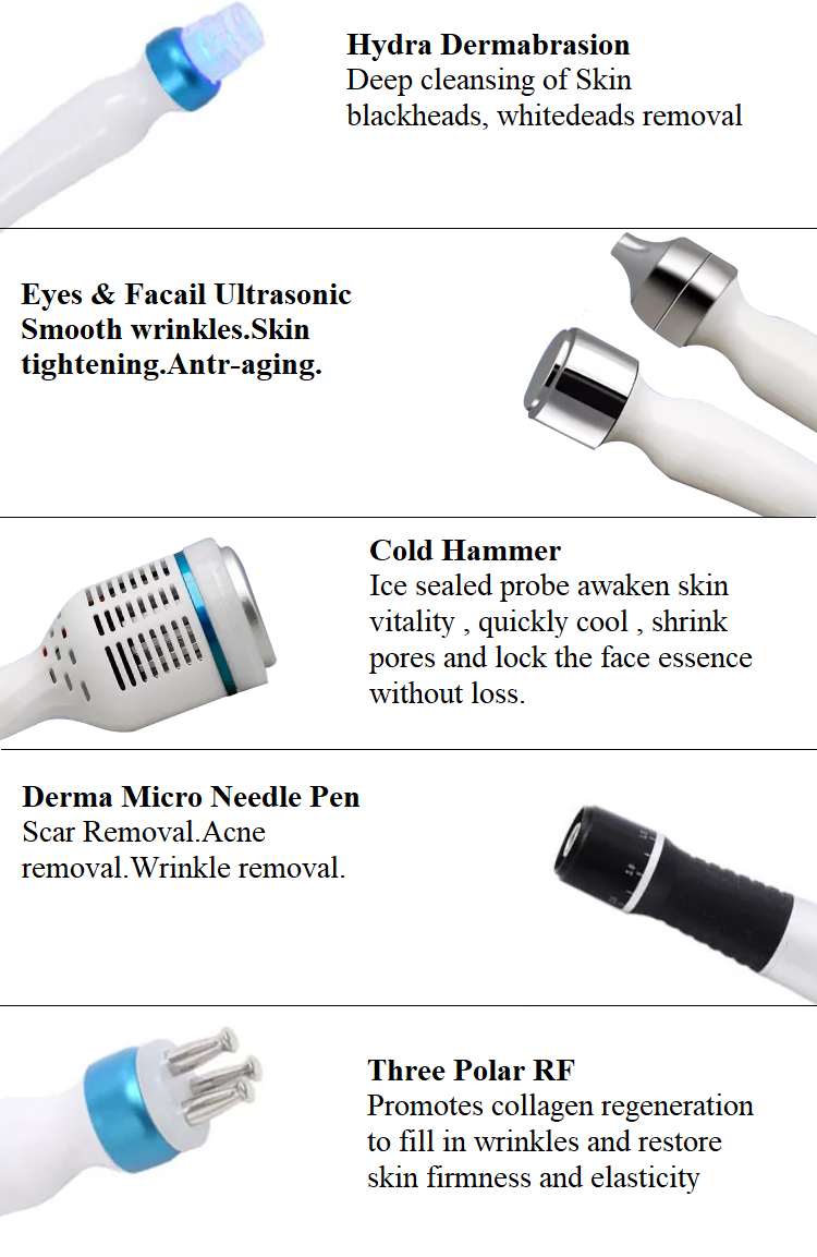 Multifunction Hydra Facial Machine Stationary Oxygen Beauty Machine 14 In 1