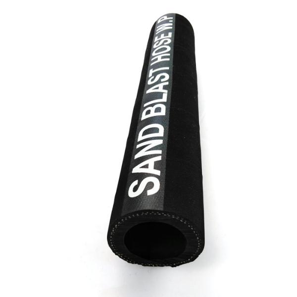 12 Bar 38mm Sand Blast Hose Abrasion Resistant , Sandblast Rubber Hose Wear