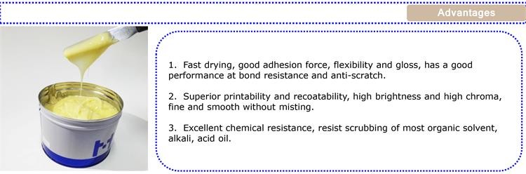 UV Offset Printing Ink Of High-grade Packages