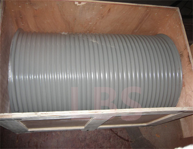 Alloy Steel Winch Drum Sleeves Grooved Drums For Oil Drilling Winch