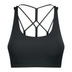 Fitness Sexy Lulu Cross Back Padded Custom Logo Workout Women's Solid Color