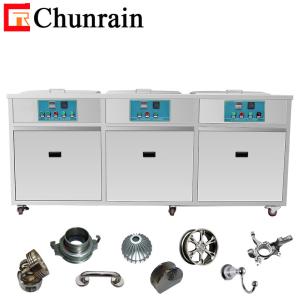 China 1-99H 135L 40khz Multi Tank Ultrasonic Cleaner With Basket wholesale