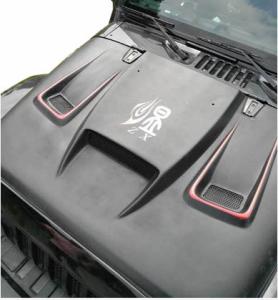 China Jeep JK Wrangler Windmill hood cover wholesale
