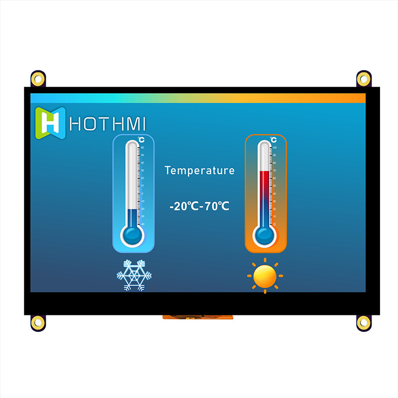 7 Inch For HI Signal TFT Display 1024x600 For Raspberry Use Pcap Monitor