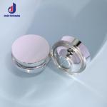 Replaceable Acrylic Bottles 30ml 100ml Silver Plastic Lotion Pump Bottle