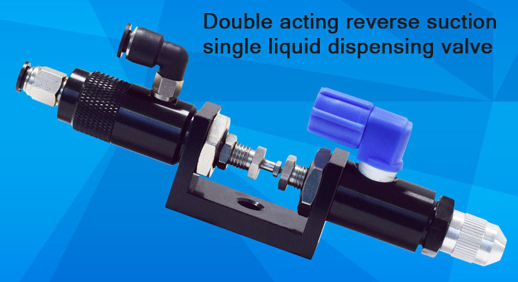 Stainless Steel Micro Dispensing Valve Air Pressure Suck Back Dispensing Valve