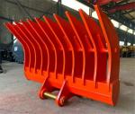 1-40 Ton Excavator Root Rake Q355B Material 6 Month Warranty