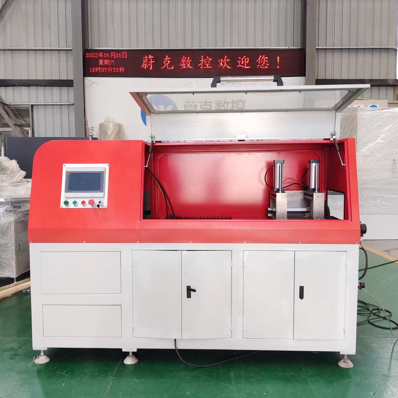 Automatic Corner Cutting Saw Cnc Aluminium Bar Cutting Machine