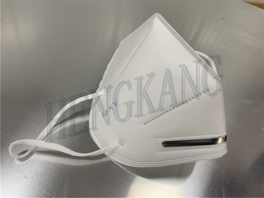 95 % Filtration N95 Face Mask Personal Protective With Fluid Resistant Layer