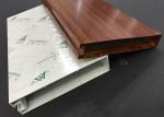 Extruded Profile Suspended Metal Ceiling Commercial Aluminium Baffle Ceiling