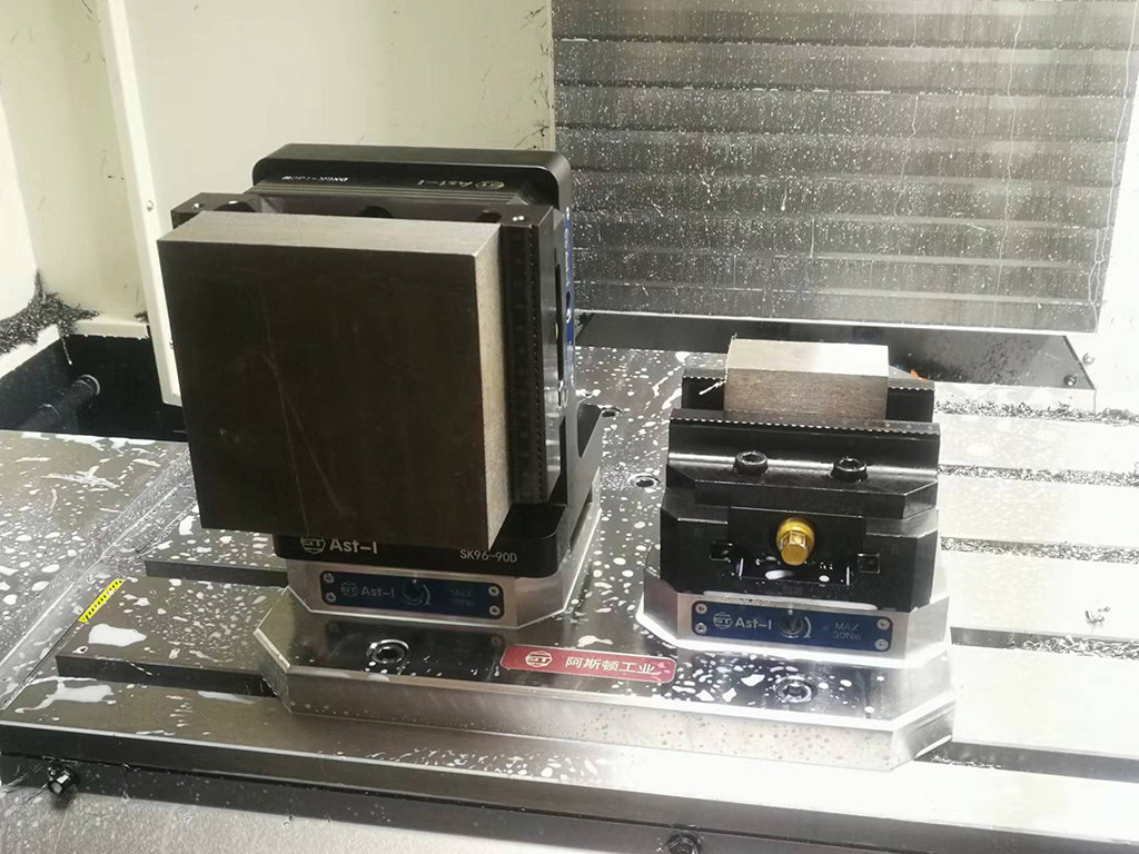 Riser Workholding 5 Axis Vise Manual Precision Self Centering Vise