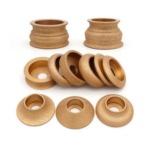 China Hole Dia 20mm Ceramic Grinding Diamond Profile Wheels Vacuum Brazed wholesale