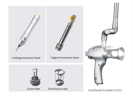 Honkon 10600nm Ultrapulse CO2 Fractional Laser Machine Treatment For Vaginal Mucosa Layer 2