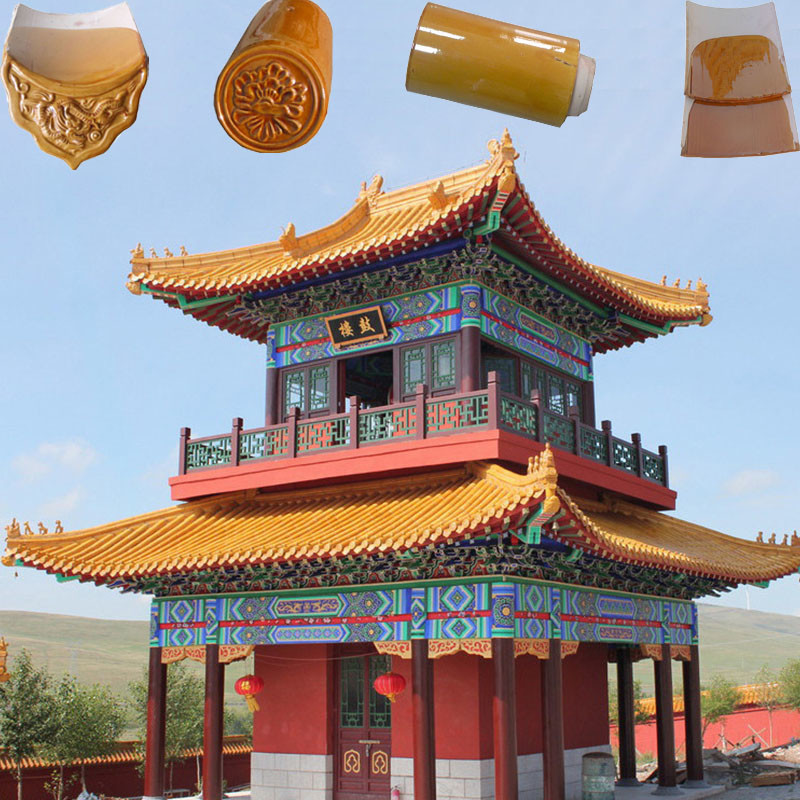Chinese roofing tiles price newly ancient architectural temple buildings