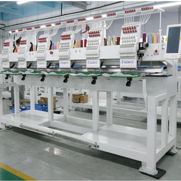 WONYO High-Speed Metal 6-Head Multi-head Computerized Embroidery Machine with 9 12 15 Needles