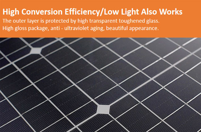 17.8V Photovoltaic Solar Panels Polycrystalline Silicon 7.8KG For PV Power System