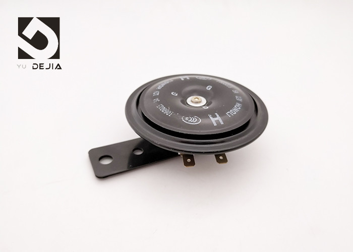 Black Motorcycle Siren Speaker Replacement Motorcycle Horn 105DB Decibel