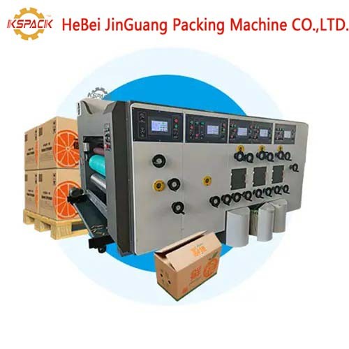 2colors 1200x2400 Printer Slotter Die Cutter Corrugated Machine Customized