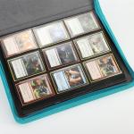 Pokemon Playing Trading Card Binder Pu Leather 18 Pockets With Zipper