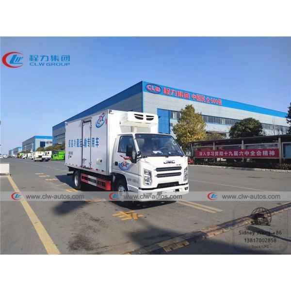 JMC 4x2 3T 5T Frozen Food Delivery Refrigerated Van Truck With Thermo King Refrigerator