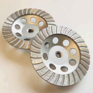 China 125mm M14 Ridgid SinteredConcrete Grinding Wheel For Rough Surfaces wholesale
