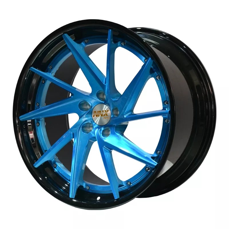 Passenger car wheel 19 20 21 22 24 inch custom forged car rims 5 hole 5x114.3 5x120 alloy car wheels