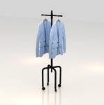 Simple Metal Display Rack for Garment Store