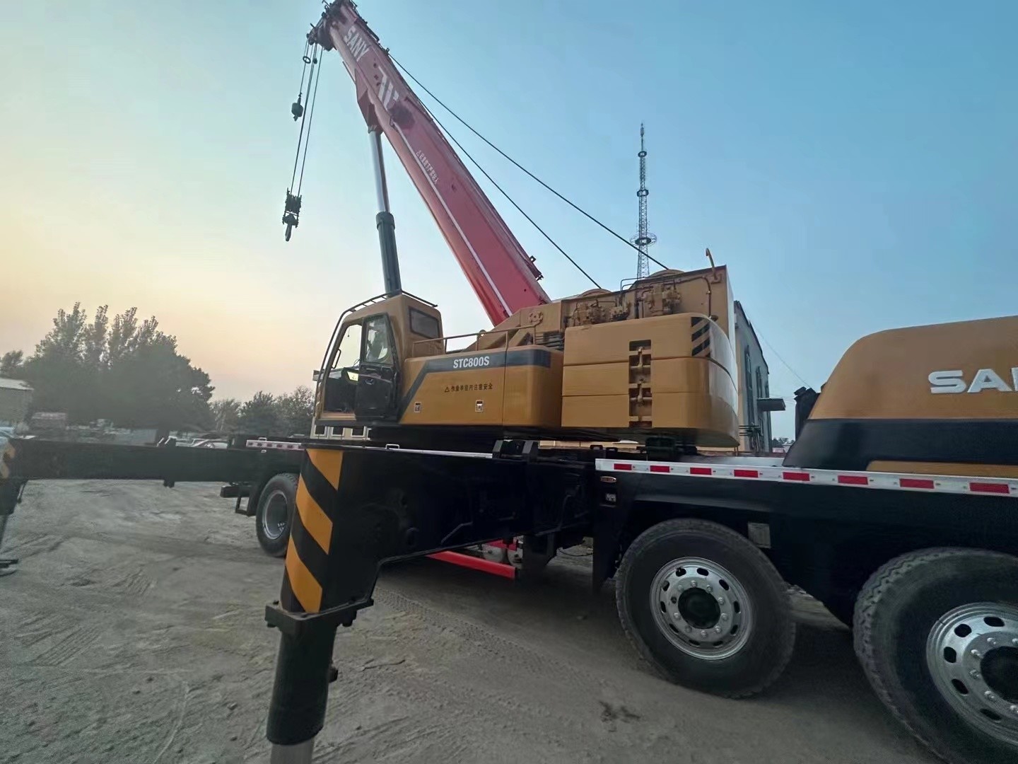 SAC 1300S SANY 130t cranes 80ton mobile truck crane 120/150 ton terrain building crane manufacturer grue telescopique