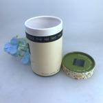 Custom Biodegradable 83.3mm A4 Kraft Paper Tube Packaging