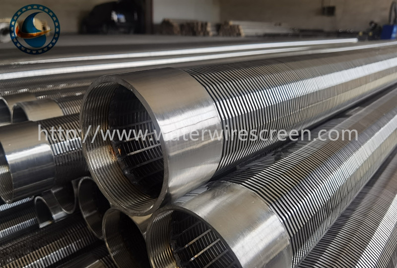 Grade 304 Stainless Steel V Shaped 219mm Wedge Wire Screen Pipe All Welded