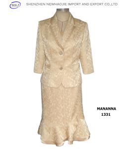China fancy designer suit embroidery design ladies suits wholesale