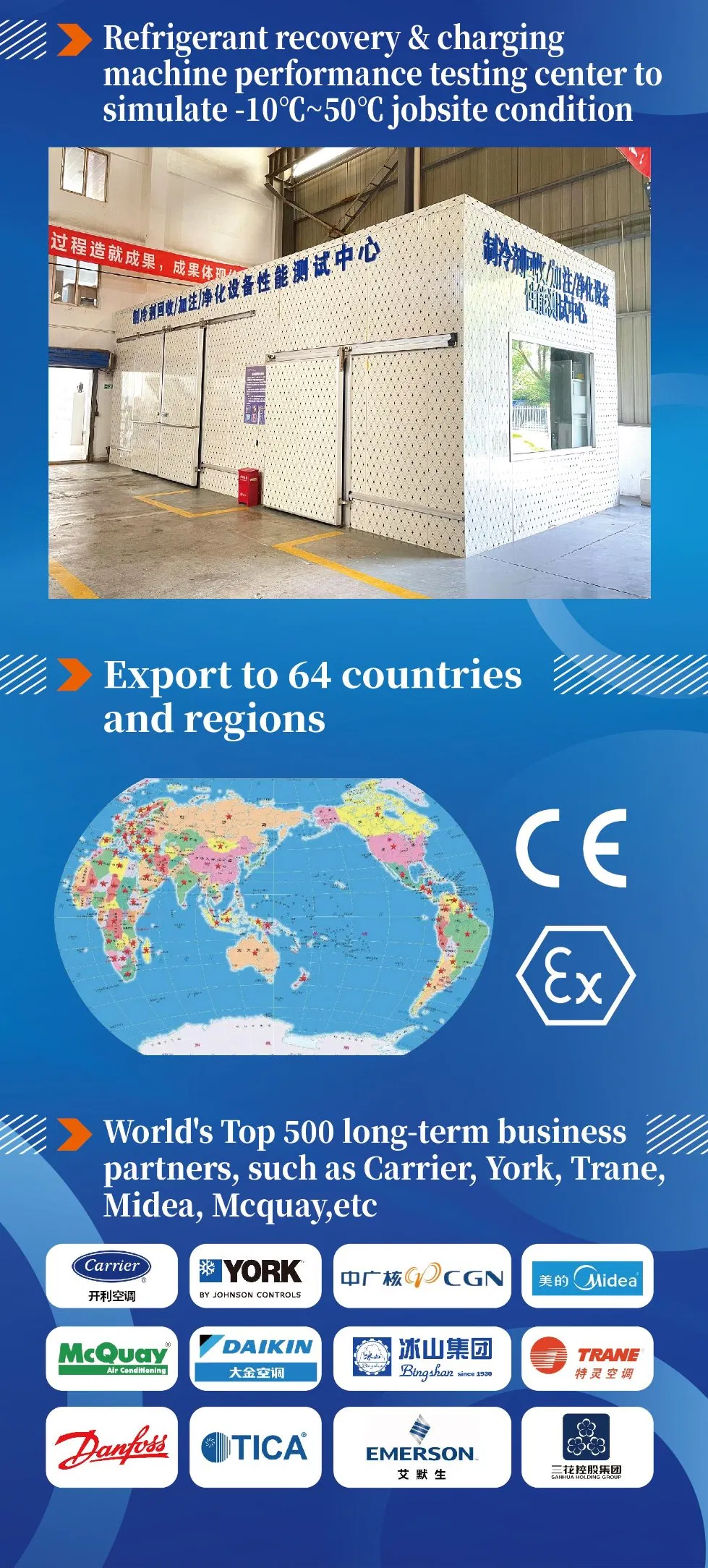 Advanced Refrigerant Recovery and Storage Machine