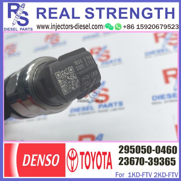 Common rail injector 23670-30400 23670-39365 295050-0460 295050-0200 diesel injector for Toyota Hilux Land Cruiser 1KD-F