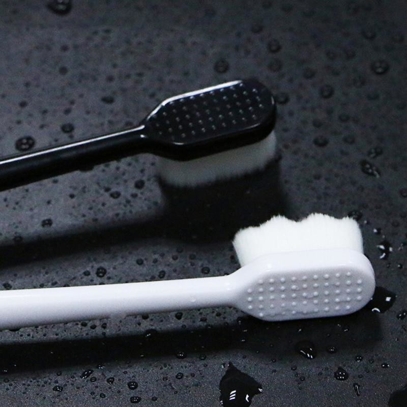 Toothbrush Ultra-fine Soft Hair Wave Nano Brush Eco Friendly Portable Travel Tooth Brush With Box Dental Oral Care