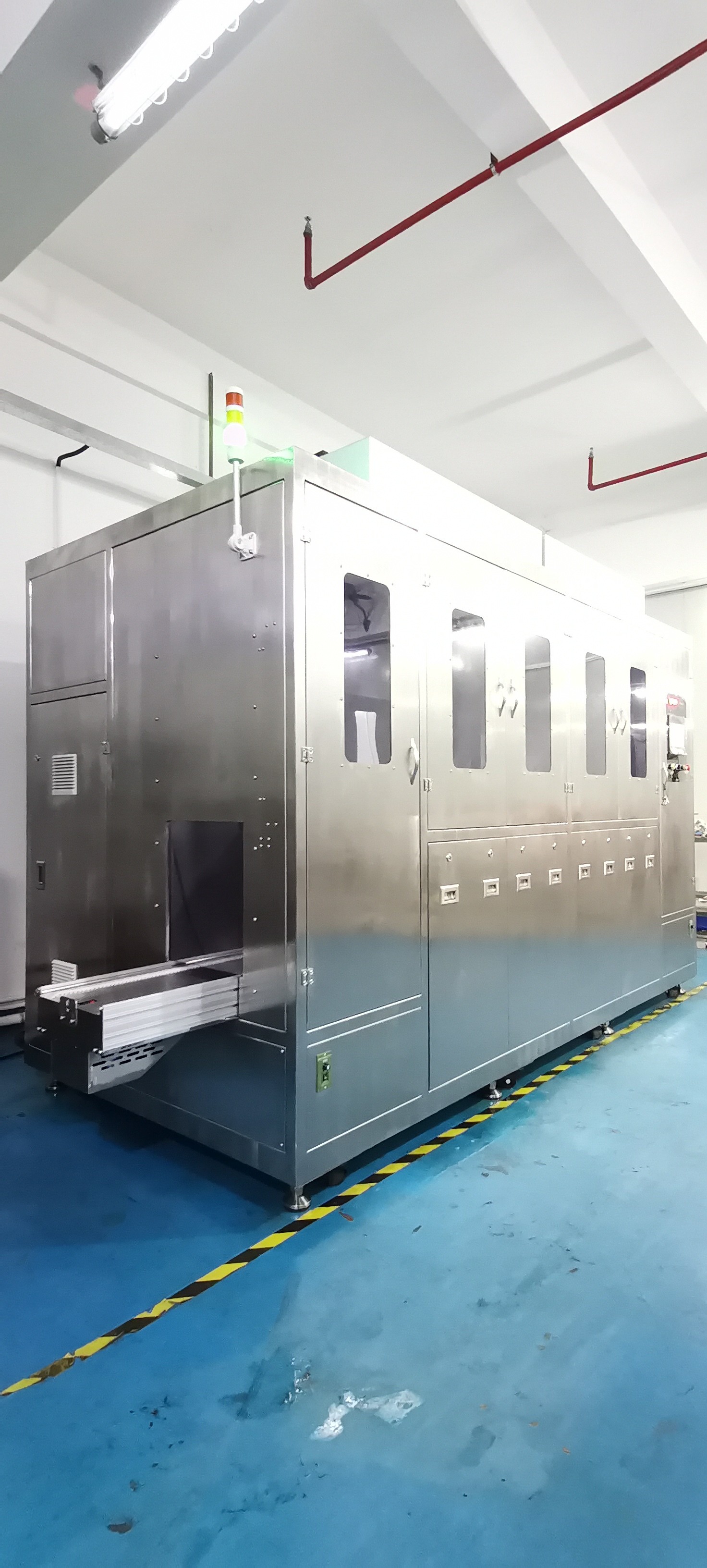 1-10 rpm Automatic Basket Washer , Stable Industrial Basket Cleaner Equipment
