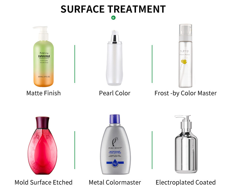 Portable 50ML Plastic Cosmetic Bottles Eco Friendly With Dispenser Pump