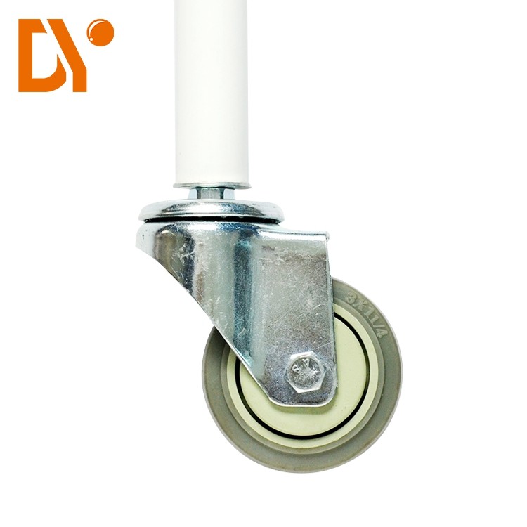 3 Inch Heavy Duty Swivel Casters , Universal Anti Static Caster Wheels With Brake