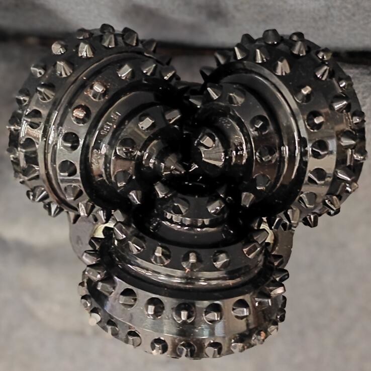 Carbon Steel Tricone Rock Bit Three Cone Roller Bits Rock Drill Water Well Construction Industries