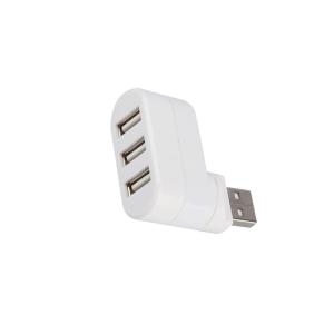 China 90 / 180 Degree Portable Rotation 3 Port Usb 2.0 Hub wholesale