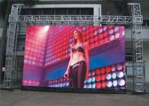 China P3.91 Outdoor Rental LED Display HD Large Led Advertising Screens For Commercial Center Constant Drive 1/16 Scan wholesale