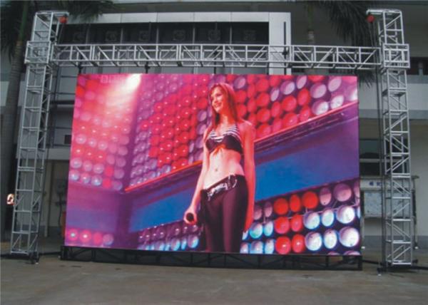P3.91 Outdoor Rental LED Display HD Large Led Advertising Screens For Commercial