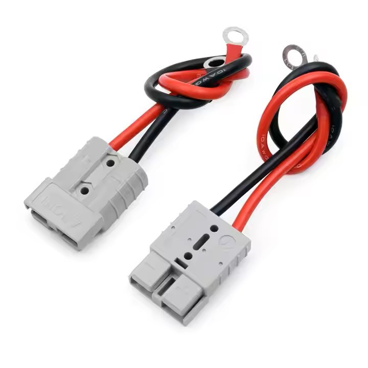 Plug connector 8AWG solar panel connector cable 50A/600V Ads port adapter 300mm solar connector cable