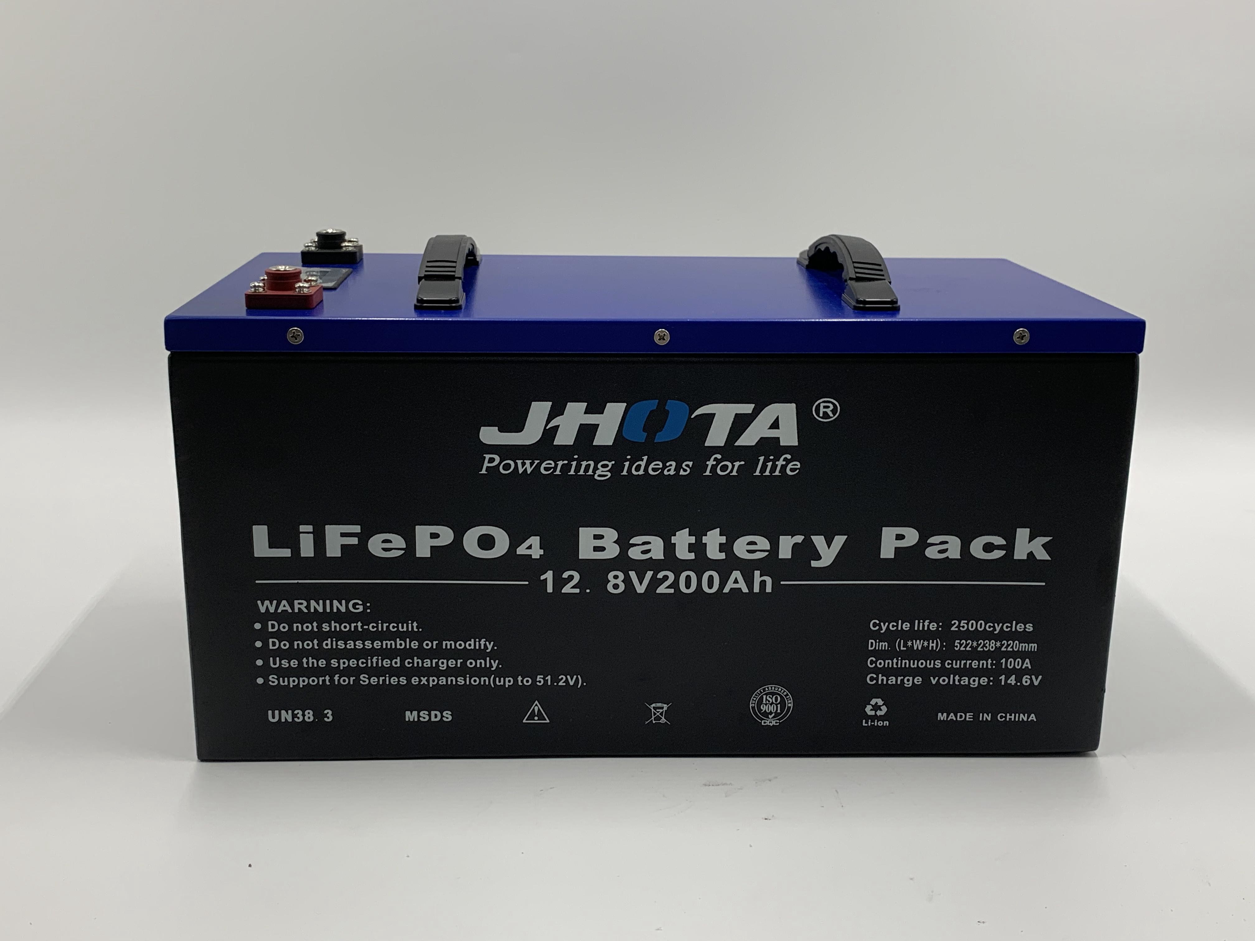 12.8V 200ah Lithium Battery Lead Acid Replacement APP Control Solar Inverter Battery