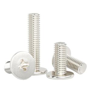 China Stainless Steel Cross Recessed Bolt Grade 5 Flat Head Phillips Bolt Customized wholesale
