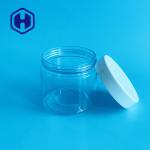 180ml 6oz Clear Plastic Cosmetic Jars Skincare Cream Facial Mask Gel Scrub
