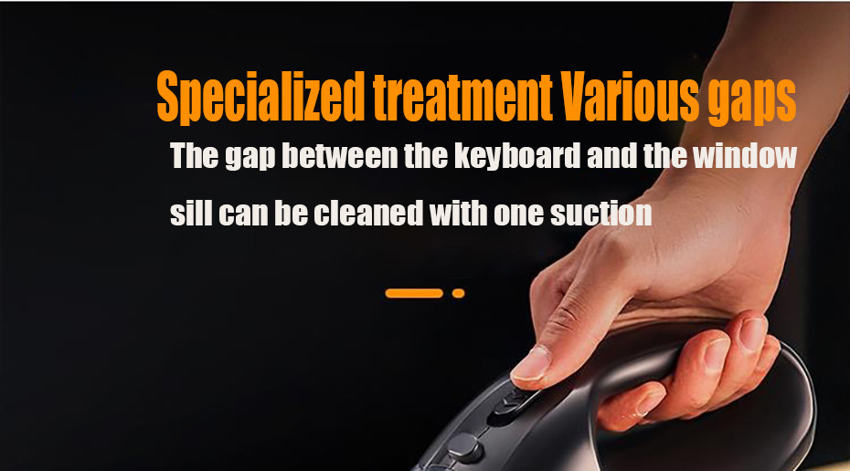 Mini Portable Cordless Handheld Car Vacuum Cleaner 32000R/MIN Super Suction Power